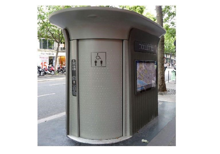 Automatic Self Cleaning Public Toilet